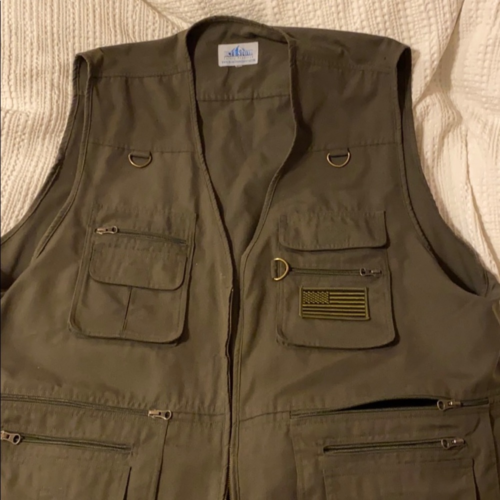 Blue Stone Vest